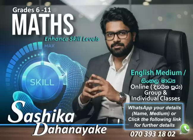 Mathematics classes for grade 6-11