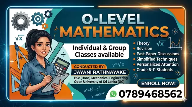 Mathematics Classes for Ordinary Level