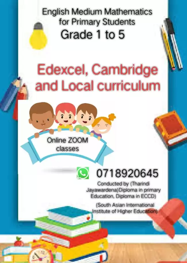 Mathematics : Edexcel, Cambridge and Local curriculums