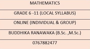 Mathematics For Grade 6-11