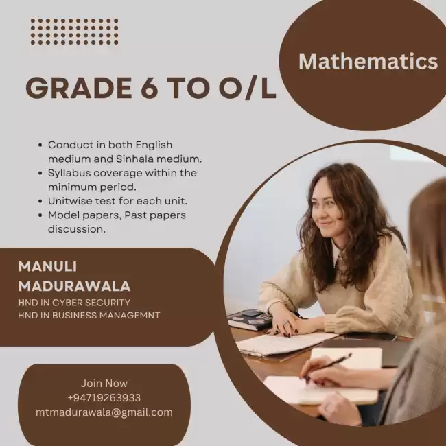 Mathematics for Grade 6-11