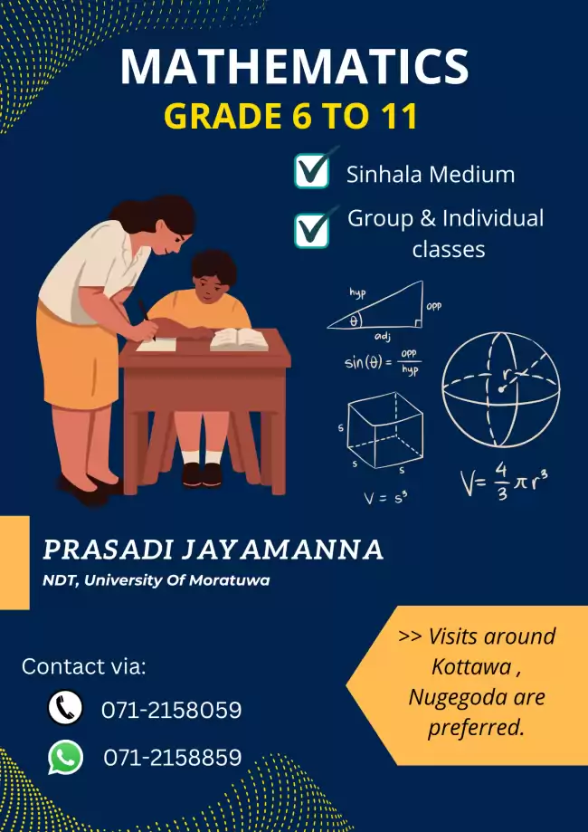 Mathematics grade 6-11