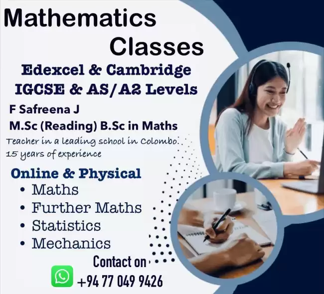 Mathematics OL / AL Edexcel & Cambridge