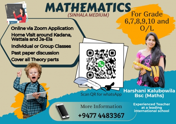 Mathematics (Online Or Home Visit )