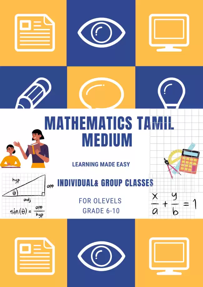 Mathematics Tamil Medium (Grade 6-11)