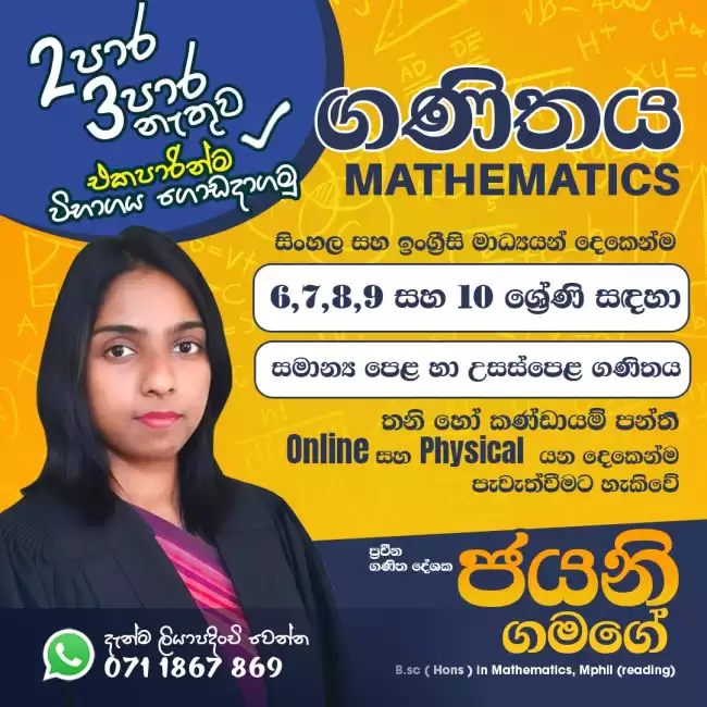 Mathematics tuition