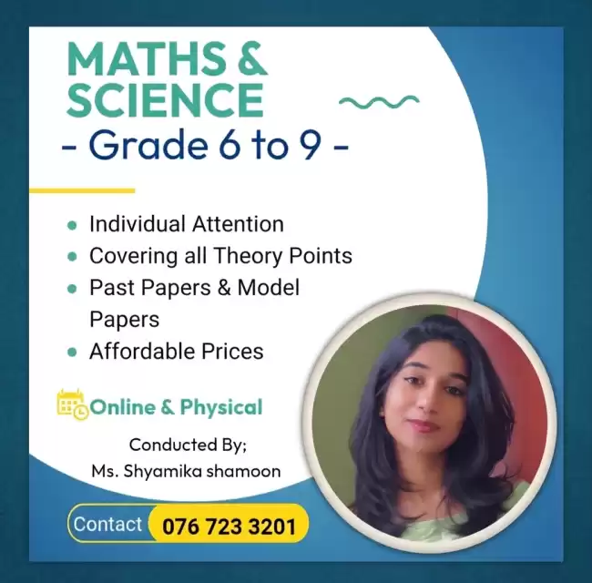 Maths and science classes