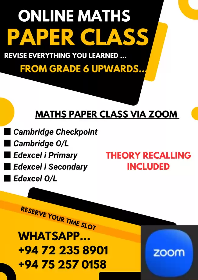 Maths - Cambridge and Edexcel