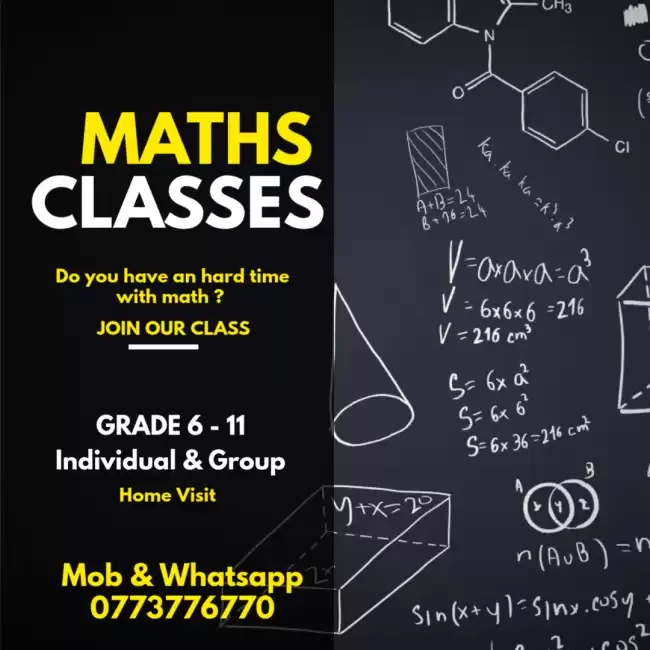 Maths class (Tamil Medium)