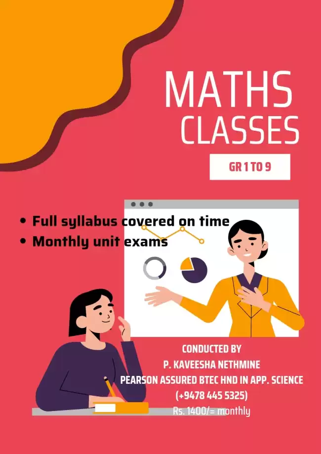 Maths classes
