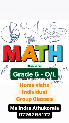 Maths - English and Sinhala Medium