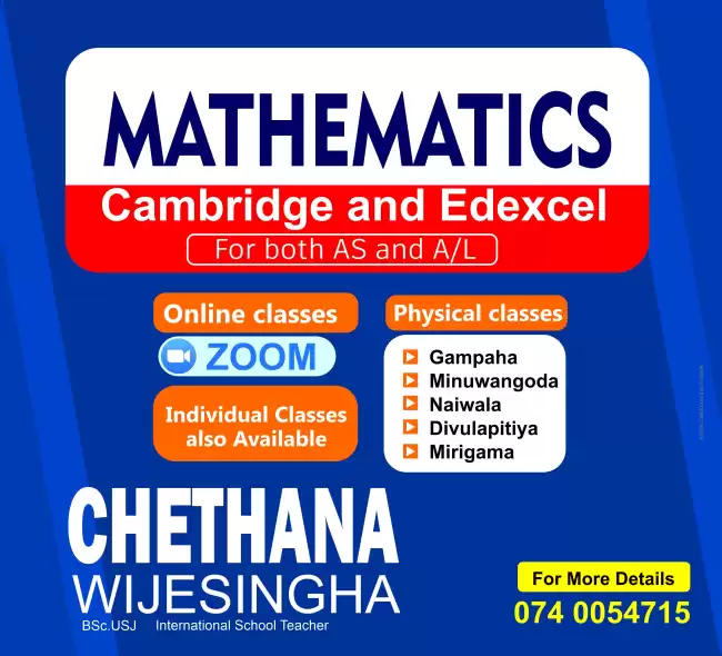 Maths for cambridge and edexcel students