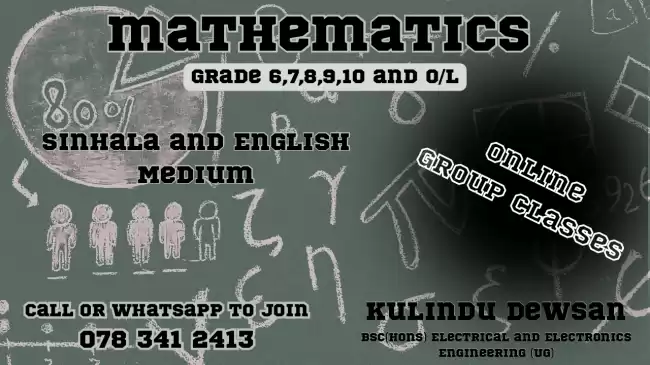 Maths Group Classes - Online
