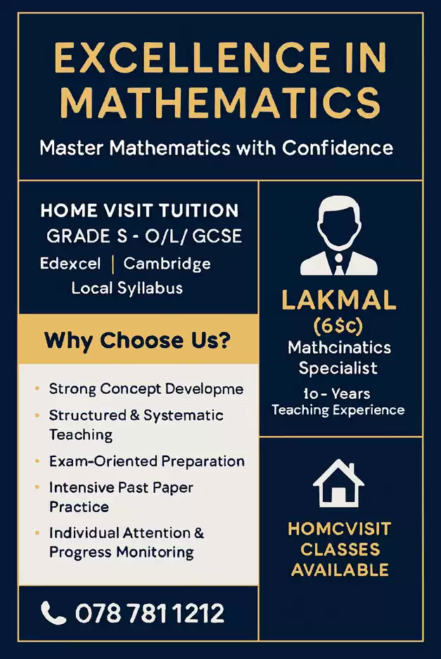 Maths Home Visit Edexcel Cambridge IB