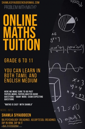 Maths is easy with shamla