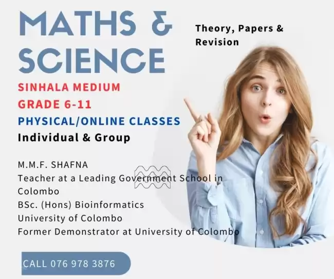 Maths & Science Classes