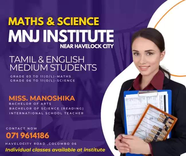 Maths & Science ,grade 3 to o/l