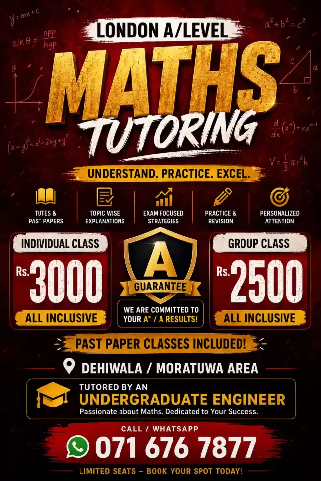 Maths Tutoring