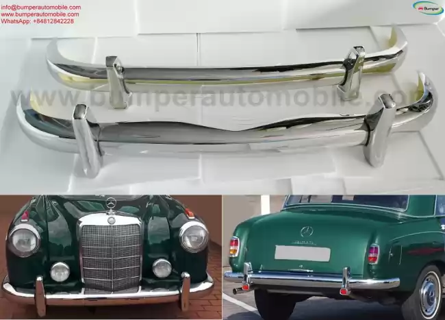 Mercedes Ponton W105 W180 W128 (1954-1959) Bumper models 220A, 220S, 220SE, 219 (from 1957)