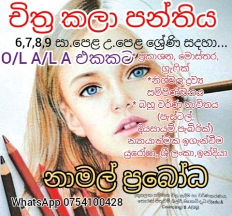 සා.පෙළ චිත්‍ර පන්තිය