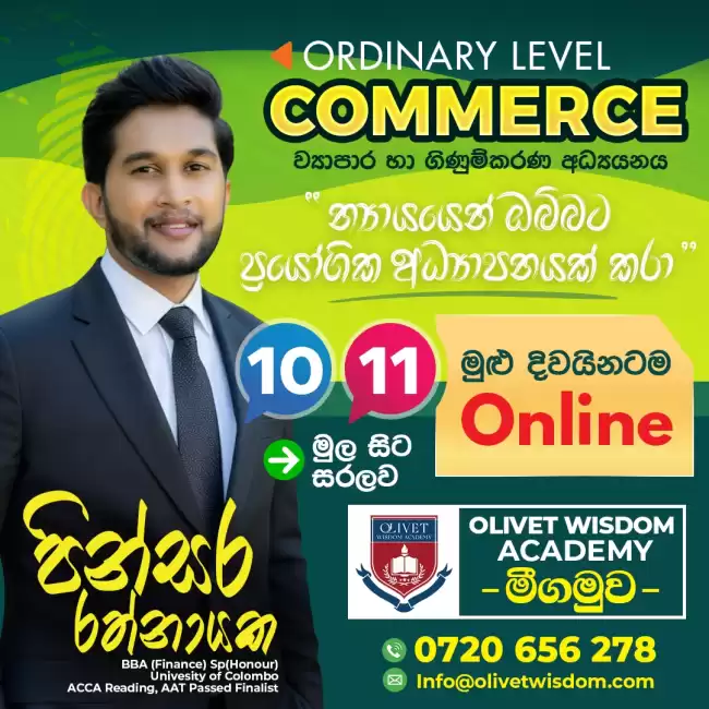 ව්‍යාපාර හා ගිණුම්කරණ අධ්‍යයනය