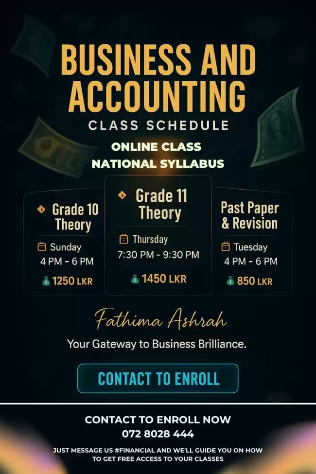 O/L Business & Accounting studies