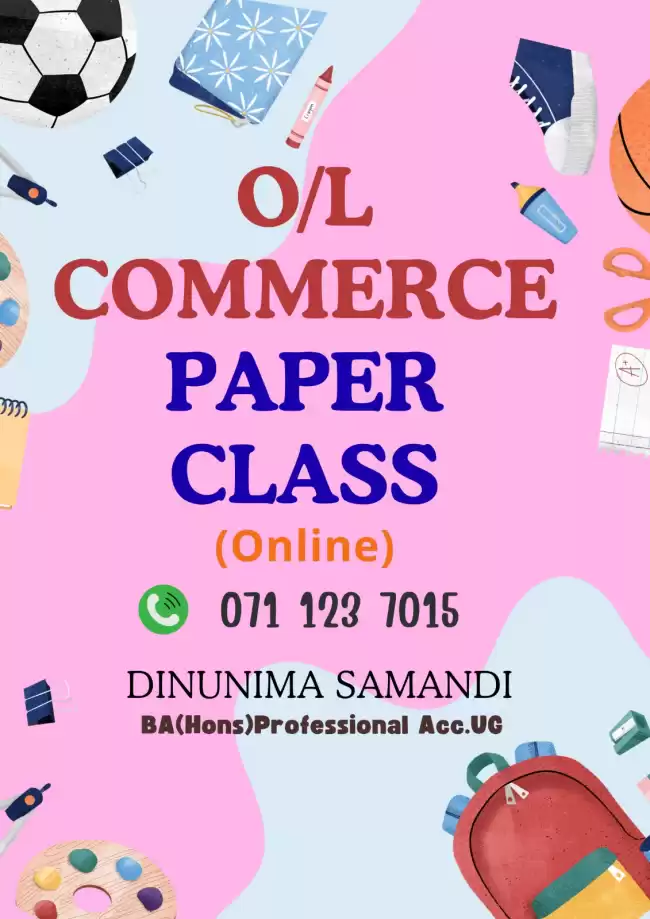O/L Commerce Paper Class