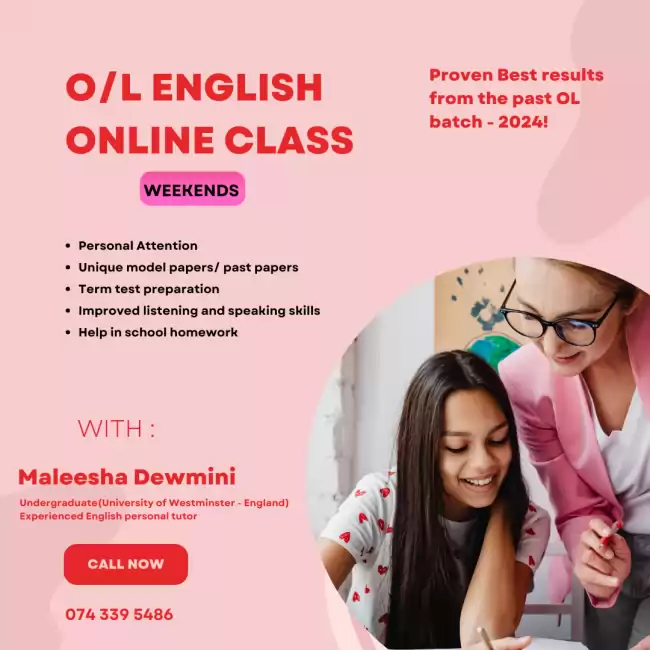 O/L English class Online