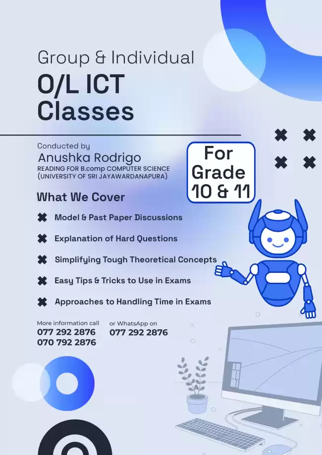 O/L ICT classes