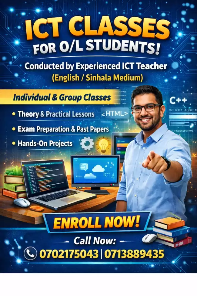 O/L ICT Classes