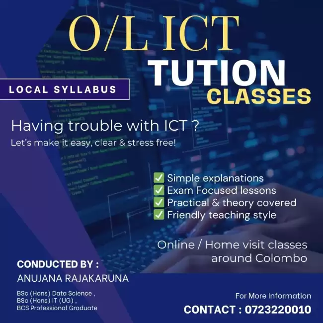 O/L ICT Classes Local Syllabus