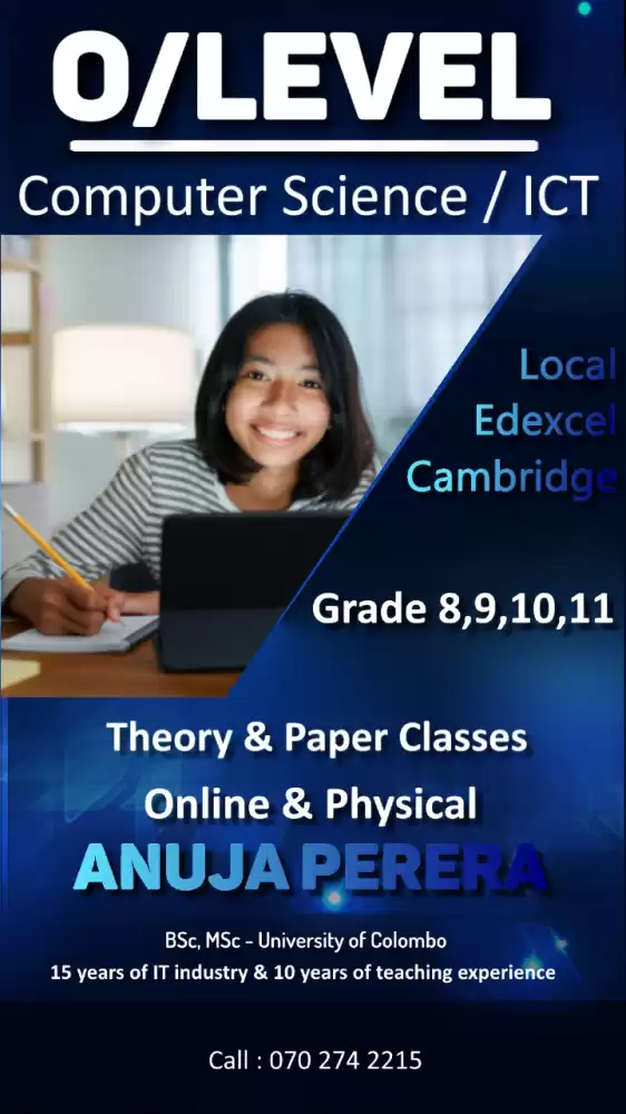 O/L ICT & Computer Science