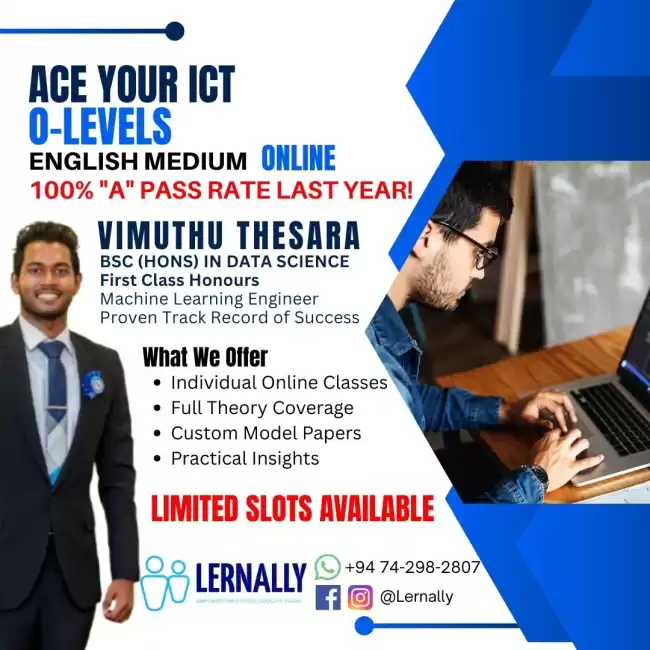 O/L ICT English Medium - Grade 10/11