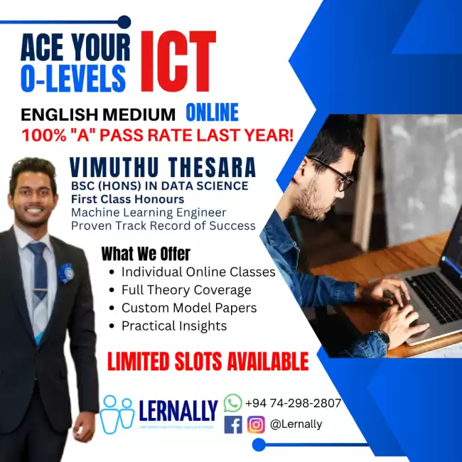O/L ICT English Medium - Grade 10/11