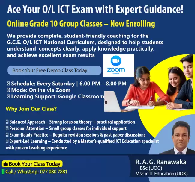 O/L ICT Made Easy – Learn the Smart Way!