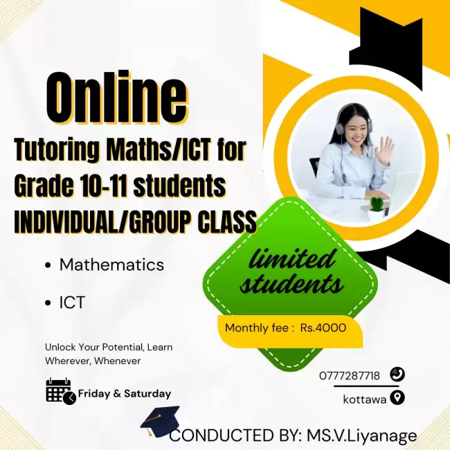 O/L ICT online class