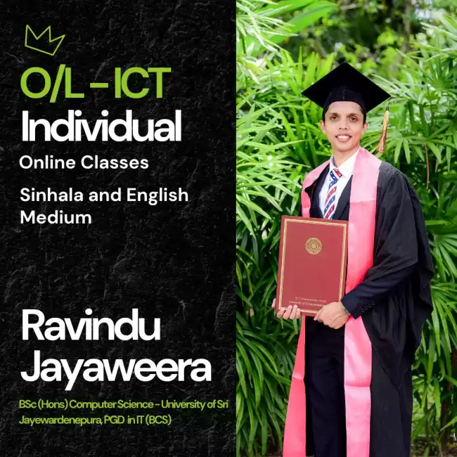 O/L ICT (Online) - Sinhala and English Medium Classes