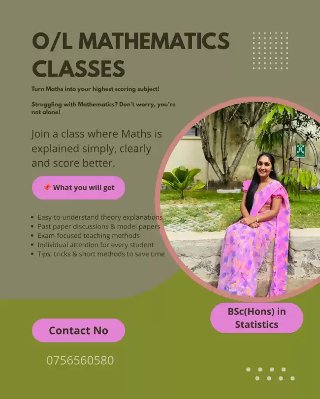 O/L Mathematics ( Both Sinhala & English Medium)
