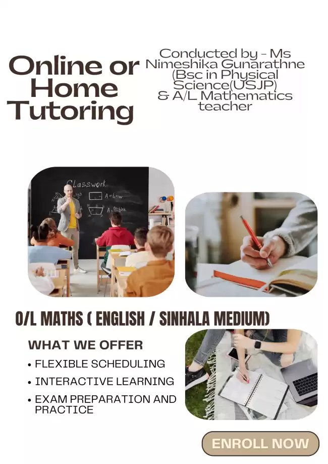 O/L Mathematics - National/Edexcel Classes