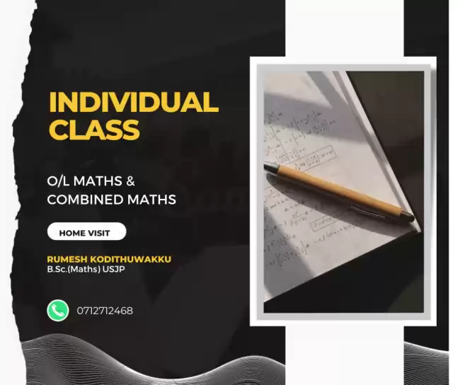 O/L MATHS & A/L COMBINED MATHS