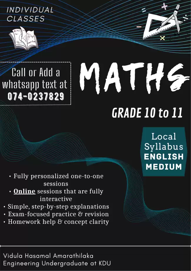 O/L MATHS CLASSES