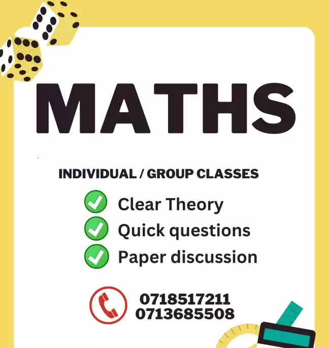 O/L Maths (Grade 11/10/9/8/7/6)