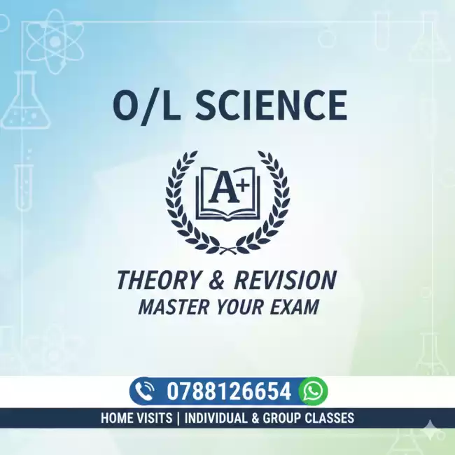 O/L Science English Medium