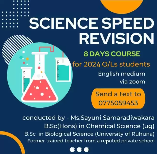 O/L SCIENCE SPEED REVISION