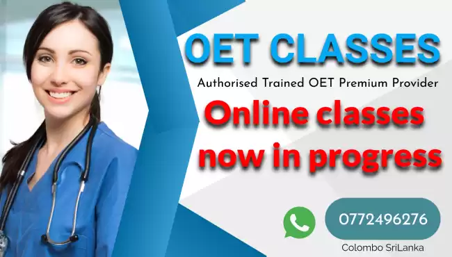 OET CLASSES IN SRILANKA