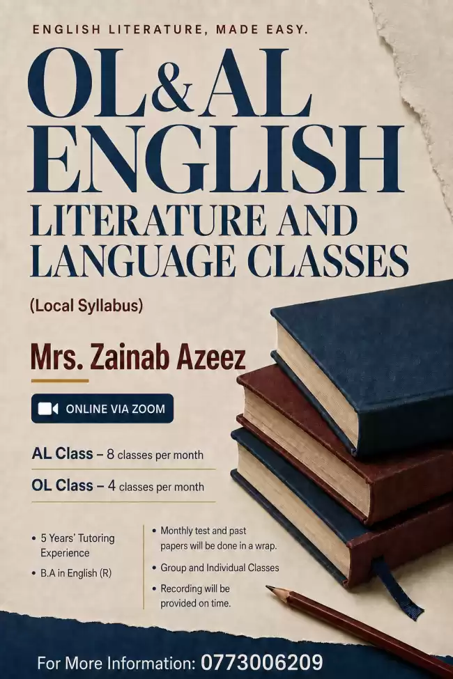 OL & AL English Literature