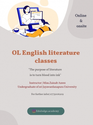 OL ENGLISH LITERATURE CLASSES