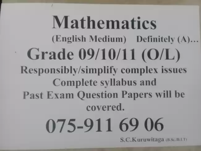 OL Mathematics