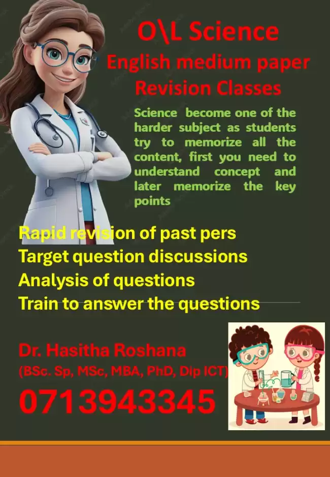 OL Science English medium