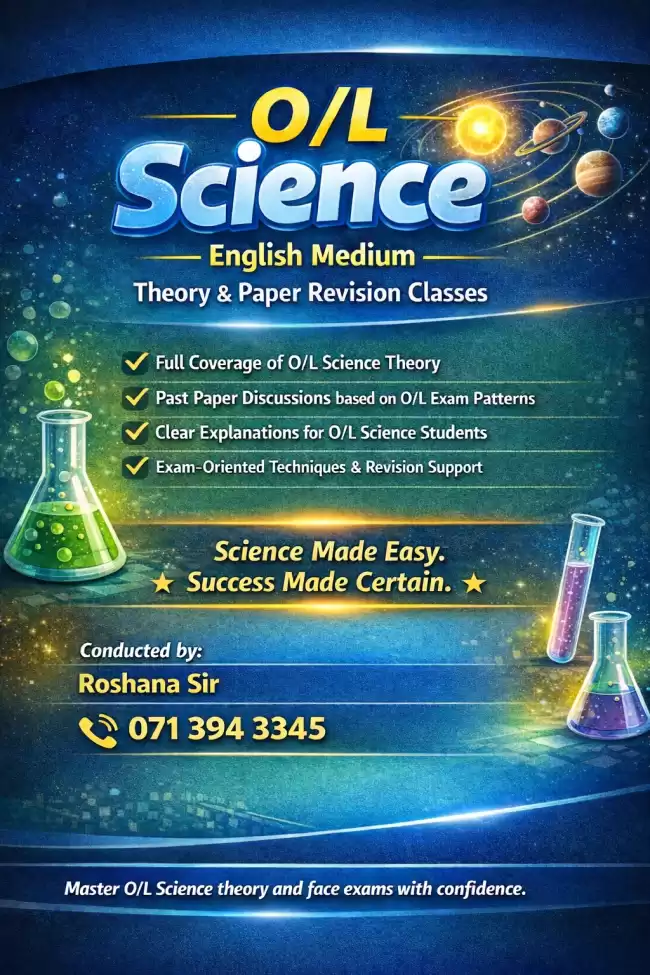 OL Science English medium